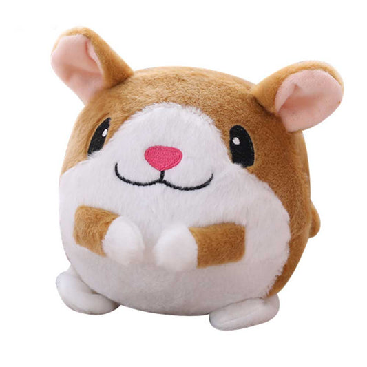 Copy of Active Moving Pet Plush Toy, Interactive Dog Toys Squeaky Moving Dog Ball Toy - Hamster